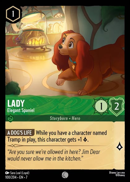 Lady - Elegant Spaniel, Archazia's Island 100/204