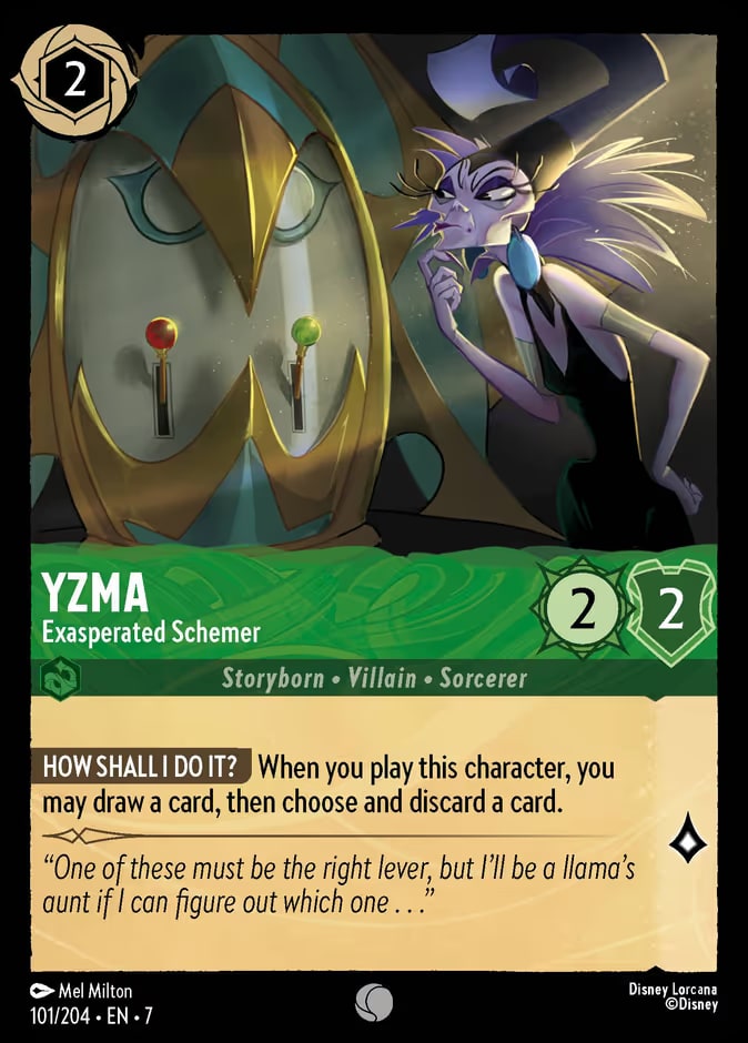 Yzma - Exasperated Schemer, Archazia's Island 101/204
