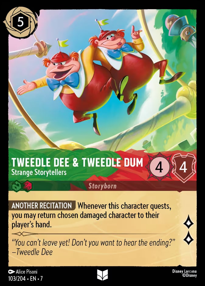 Tweedledee & Tweedledum - Strange Storytellers, Archazia's Island 103/204