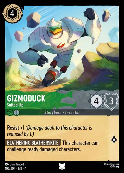 Gizmoduck - Suited Up, Archazia's Island 105/204