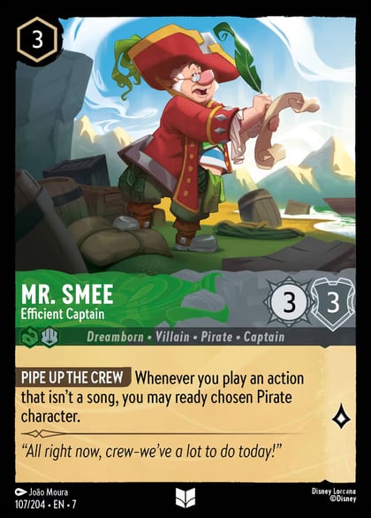 Mr. Smee - Efficient Captain, Archazia's Island 107/204