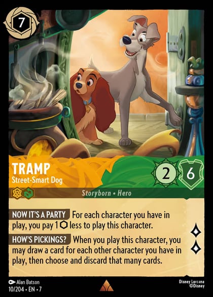 Tramp - Street-Smart Dog, Archazia's Island 10/204