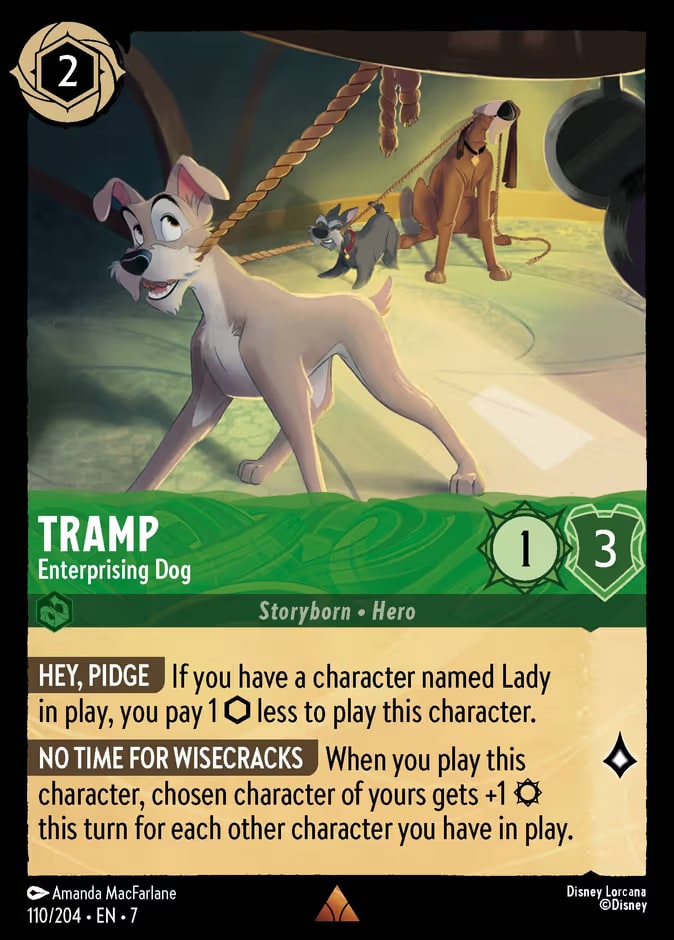 Tramp - Enterprising Dog, Archazia's Island 110/204