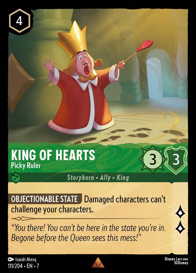 King of Hearts - Picky Ruler, Archazia's Island 111/204
