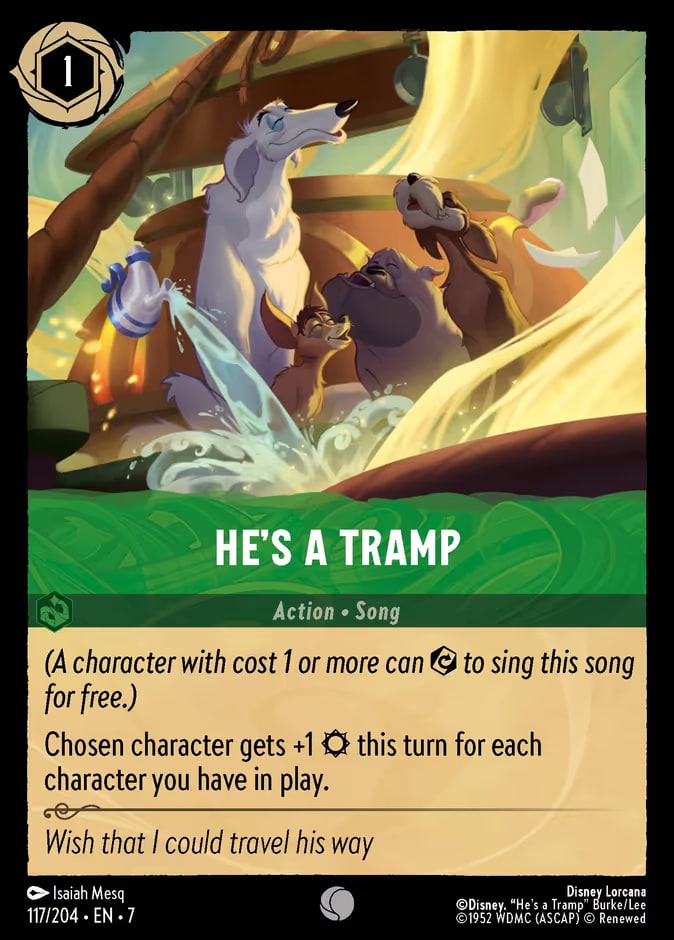 He's a Tramp, Archazia's Island 117/204