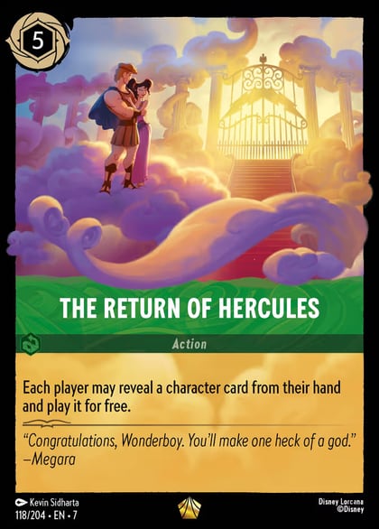 The Return of Hercules, Archazia's Island 118/204