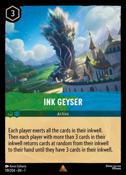 Ink Geyser, Archazia's Island 119/204
