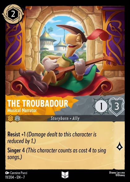 The Troubadour - Musical Narrator, Archazia's Island 11/204