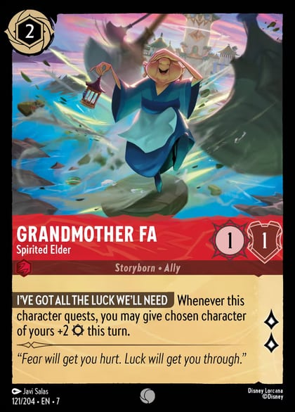 Grandmother Fa - Spirited Elder, Archazia's Island 121/204
