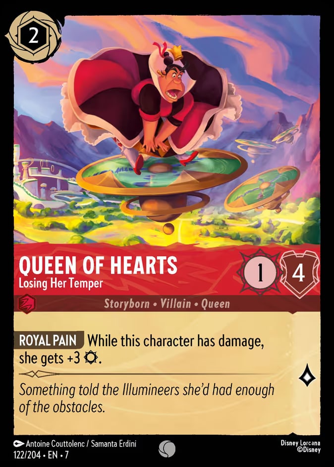 Queen of Hearts - Losing Her Temper, Archazia's Island 122/204