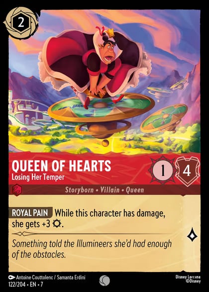 Queen of Hearts - Losing Her Temper, Archazia's Island 122/204