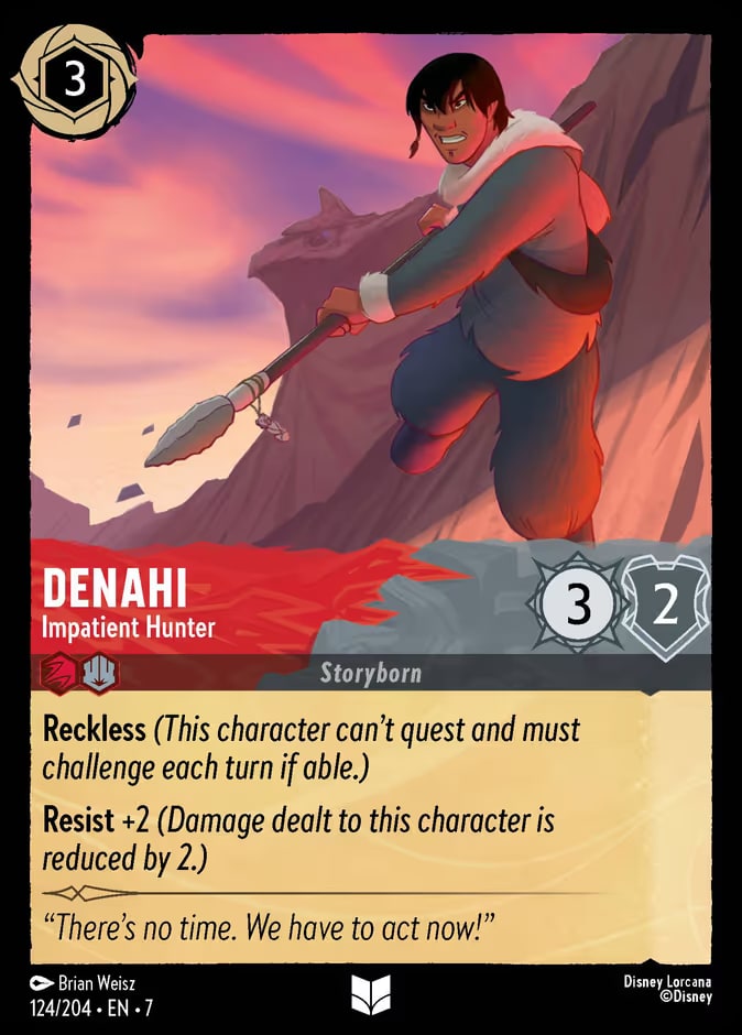 Denahi - Impatient Hunter, Archazia's Island 124/204