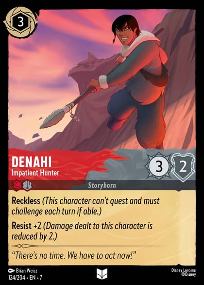 Denahi - Impatient Hunter, Archazia's Island 124/204
