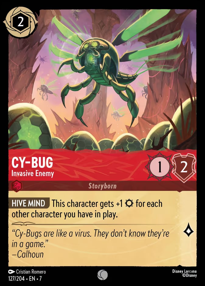 Cy-Bug - Invasive Enemy, Archazia's Island 127/204