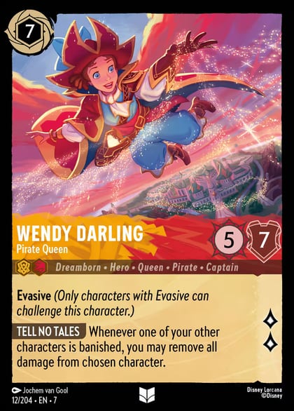 Wendy Darling - Pirate Queen, Archazia's Island 12/204