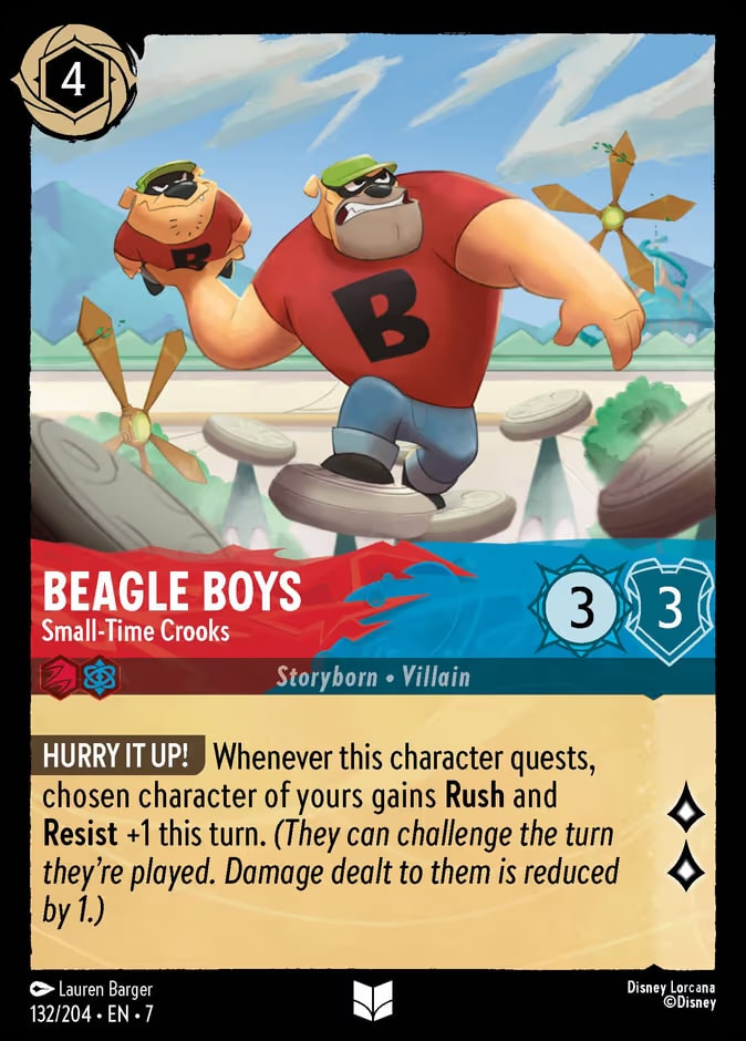Beagle Boys - Small-Time Crooks, Archazia's Island 132/204