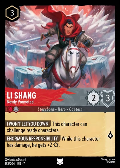 Li Shang - Newly Promoted, Archazia's Island 133/204