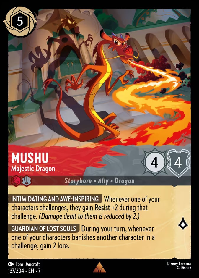 Mushu - Majestic Dragon, Archazia's Island 137/204