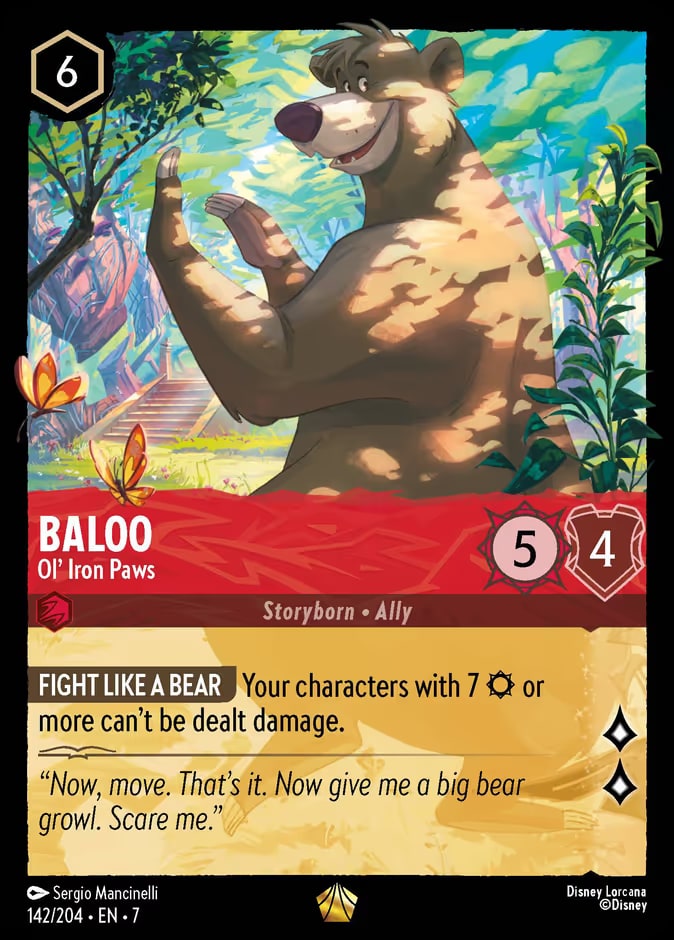 Baloo - Ol' Iron Paws, Archazia's Island 142/204