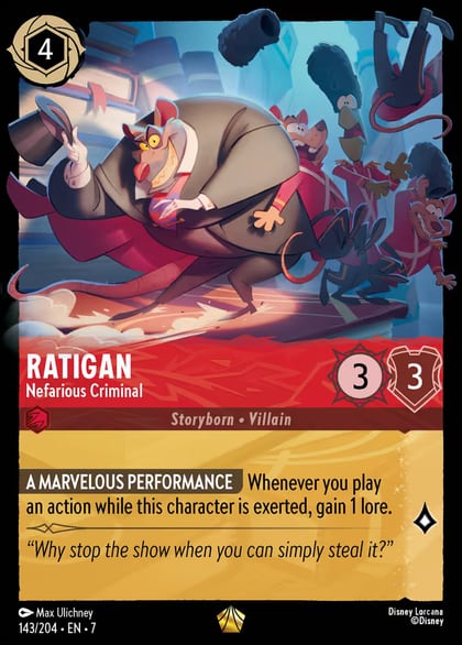 Ratigan - Nefarious Criminal, Archazia's Island 143/204