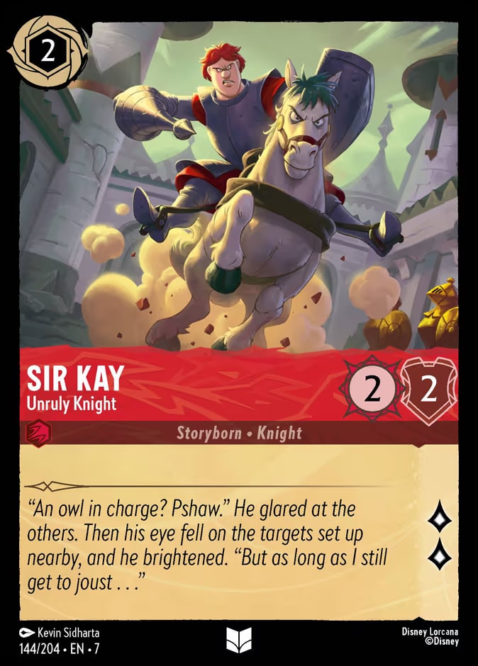 Sir Kay - Unruly Knight, Archazia's Island 144/204