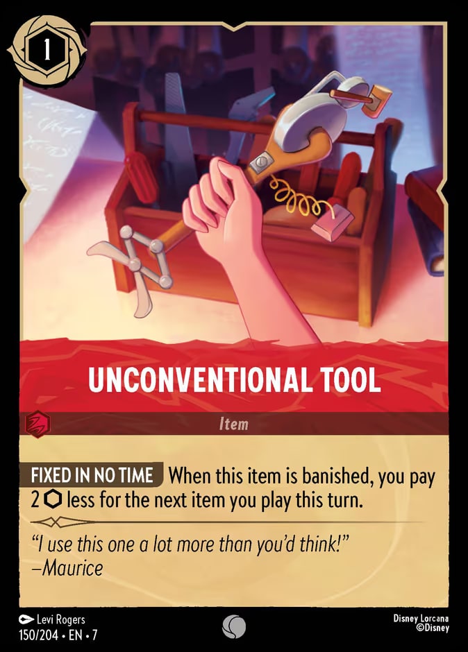 Unconventional Tool, Archazia's Island 150/204
