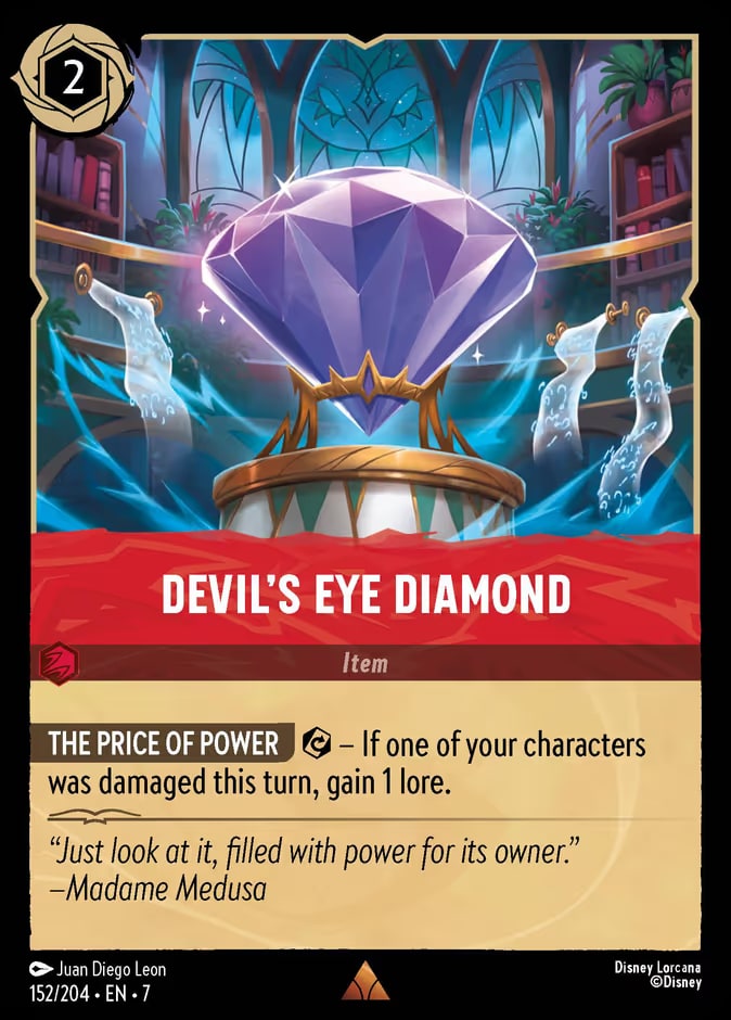 Devil's Eye Diamond, Archazia's Island 152/204