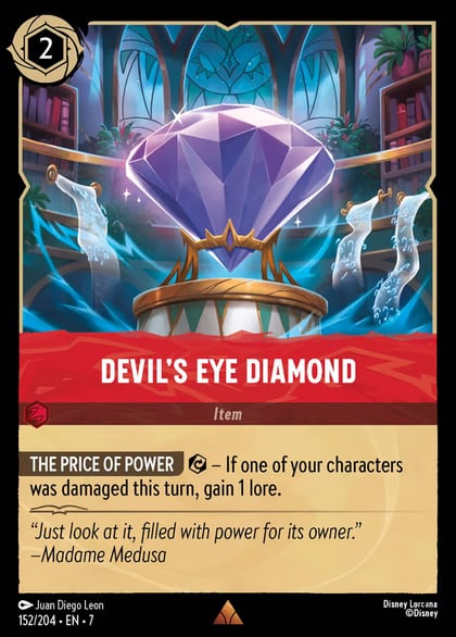 Devil's Eye Diamond, Archazia's Island 152/204