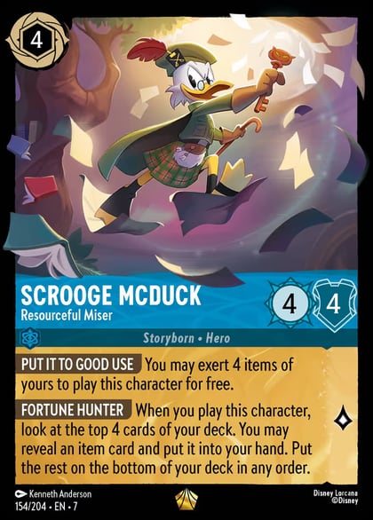 Scrooge McDuck - Resourceful Miser, Archazia's Island 154/204
