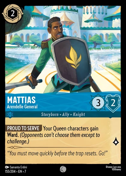 Mattias - Arendelle General, Archazia's Island 155/204