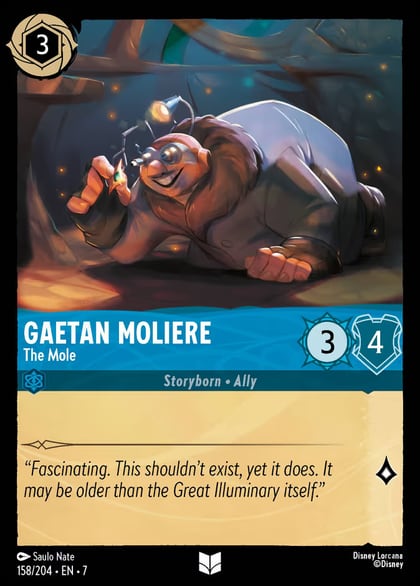Gaetan Moliere - The Mole, Archazia's Island 158/204