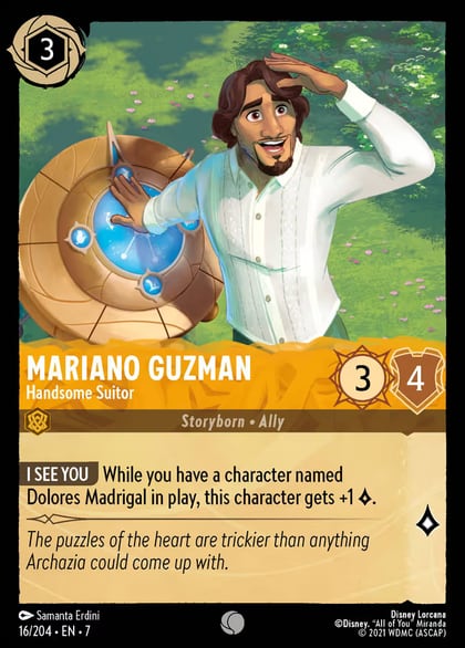 Mariano Guzman - Handsome Suitor, Archazia's Island 16/204