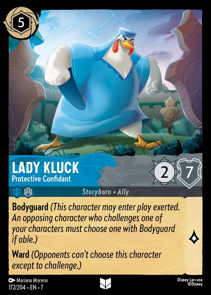 Lady Kluck - Protective Confidant, Archazia's Island 172/204