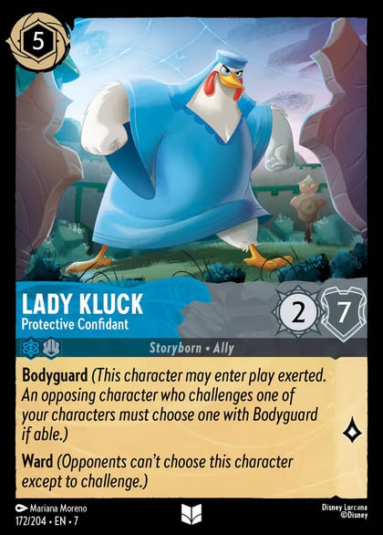 Lady Kluck - Protective Confidant, Archazia's Island 172/204