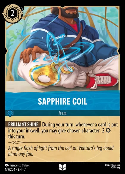 Sapphire Coil, Archazia's Island 179/204