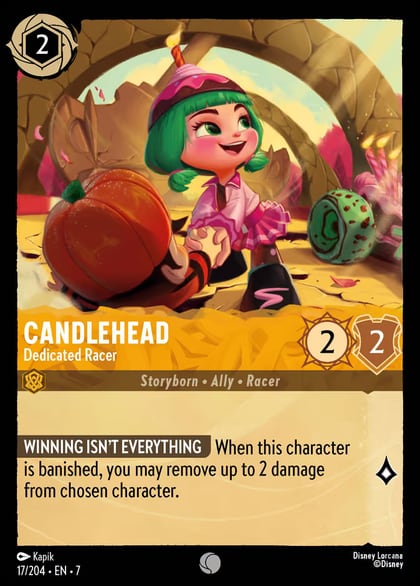 Candlehead - Dedicated Racer, Archazia's Island 17/204