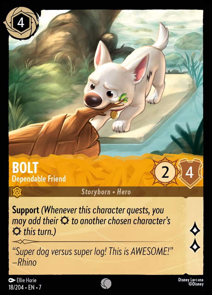 Bolt - Dependable Friend, Archazia's Island 18/204