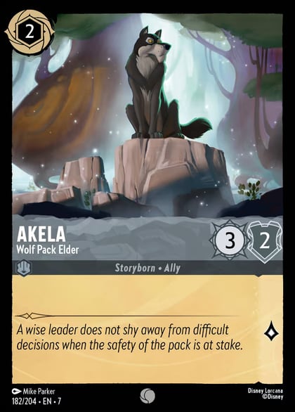 Akela - Wolf Pack Elder, Archazia's Island 182/204