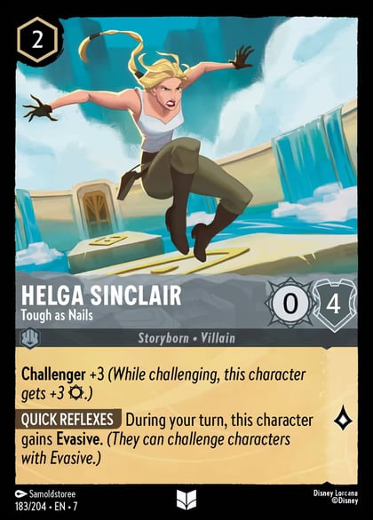 Helga Sinclair - Tough as Nails, Archazia's Island 183/204
