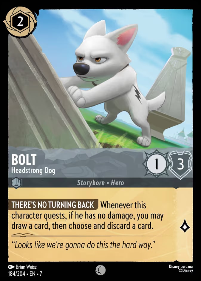 Bolt - Headstrong Dog, Archazia's Island 184/204