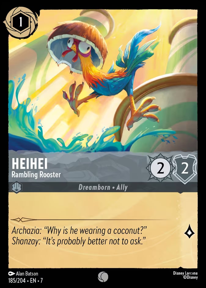 Heihei - Rambling Rooster, Archazia's Island 185/204