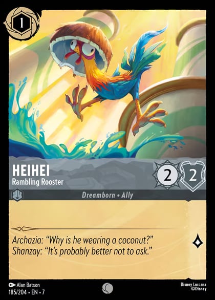 Heihei - Rambling Rooster, Archazia's Island 185/204
