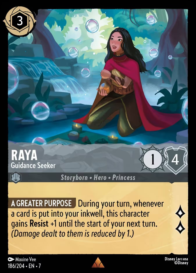 Raya - Guidance Seeker, Archazia's Island 186/204