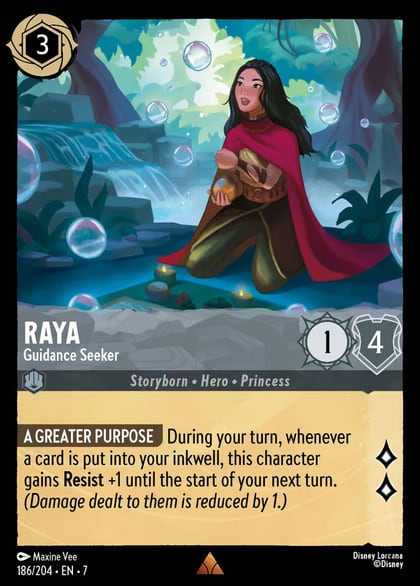 Raya - Guidance Seeker, Archazia's Island 186/204