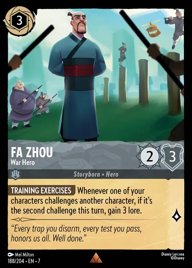 Fa Zhou - War Hero, Archazia's Island 188/204