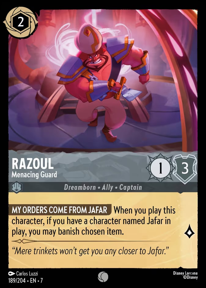 Razoul - Menacing Guard, Archazia's Island 189/204
