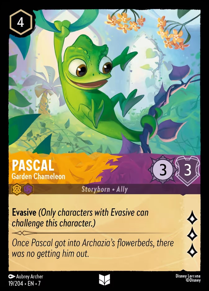 Pascal - Garden Chameleon, Archazia's Island 19/204