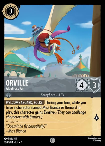 Orville - Albatross Air, Archazia's Island 194/204