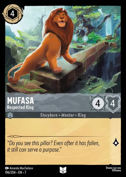 Mufasa - Respected King, Archazia's Island 196/204