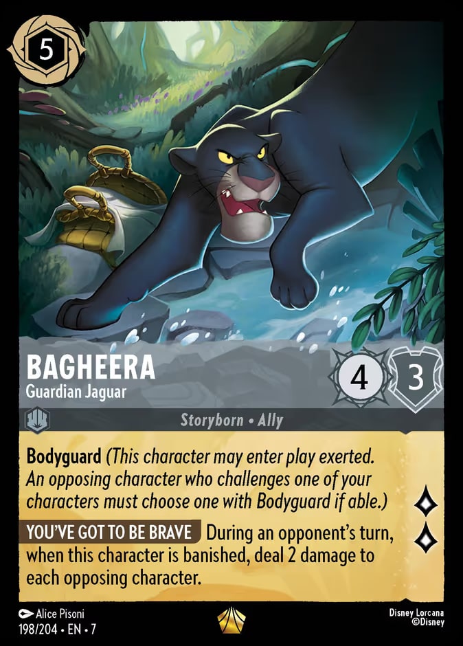 Bagheera - Guardian Jaguar, Archazia's Island 198/204